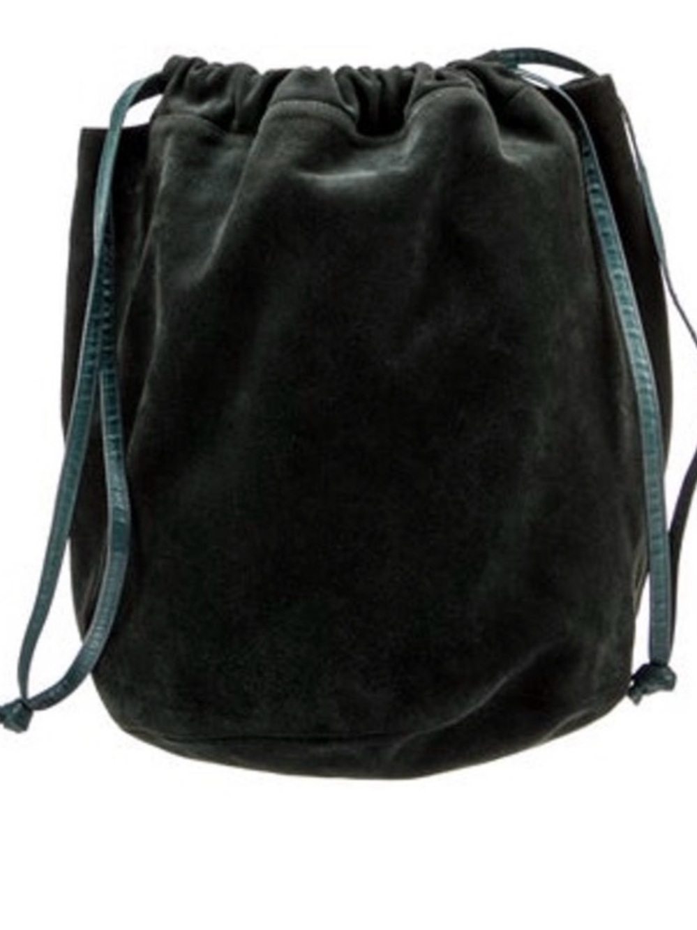 Bottega Veneta Leather-trimmed Suede Bucket Bag